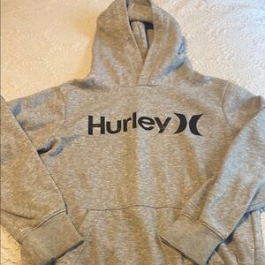 Hurley Heather Gray Pullover Hoodie